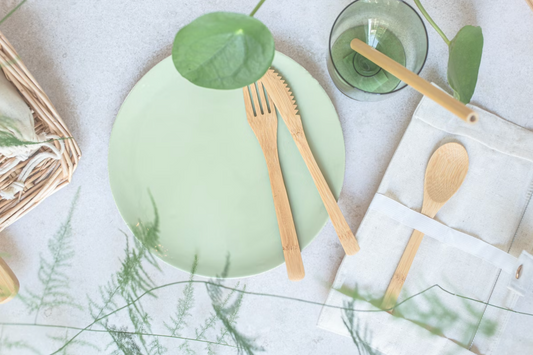 Reusable Bamboo Cutlery Set